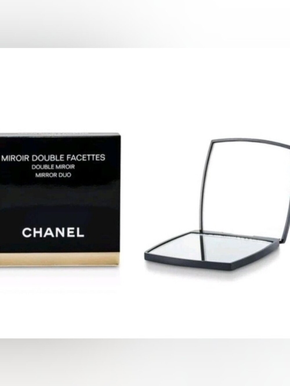 Chanel Double Mirror Compact - New With Velvet Pouch & Box